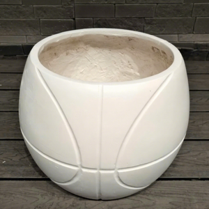Wholesale Durable Eco-Friendly Fiber Clay Flower <b>Pots</b> with Drainage Hole for Garden Indoor/Outdoor Use-Modern Design Lightweight - Product Image 1
