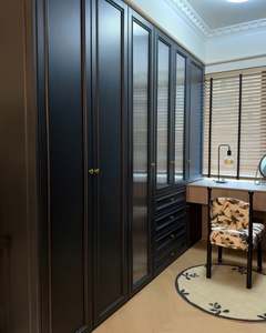 Armario de Madera Plegable Moderno y de Lujo de Alta Calidad, Mueble de Dormitorio Sencillo Personalizable de Fábrica para Hoteles - Product Image 3