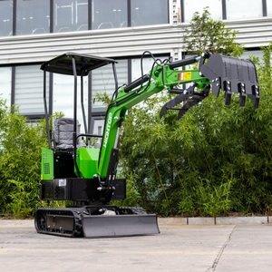 Mini Excavadora HT10B de Nuevo Diseño, 1000 kg, con Motor EPA y Orugas de Goma - Product Image 2