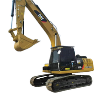 Excavatrice sur chenilles d'occasion Caterpillar Cat325D2, 25 tonnes, moteur C7, certifiée EPA CE, pièces d'origine, bon prix