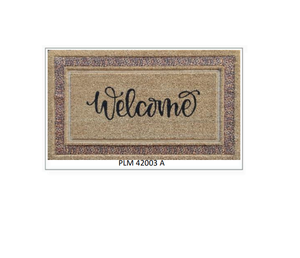 พรมเช็ดเท้าหน้าประตูหน้าประตูพรมเช็ดเท้าพรมกันลื่นและกันสิ่งสกปรกสำหรับทางเข้าบ้านกลางแจ้งและในร่ม - Product Image 5