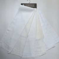 Tissu de rideau en voile aspect lin 151 g/m², 100 % polyester, uni, respirant, pour draperie de fenêtre