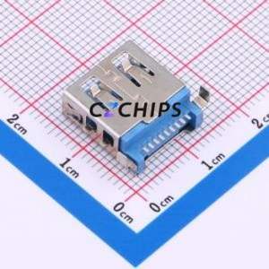 HC-USB3.0-C225-P USB Connector SMD Connector ( Connector Type: Type-A )( Protocol Standard: USB 3.0 )( Gender: Female ) - Product Image 2