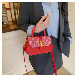 Sac à main tendance pour femmes, nouveau sac à bandoulière vintage imprimé patchwork, luxe léger, polyvalent, pour femmes - Product Image 2