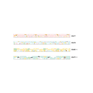 Nekoni Masking Tape Trang Trí Crepe Dính Giấy Kawaii Gốc Giấy Băng Dính Cho Động Vật Tùy Chỉnh Washi Băng - Product Image 1