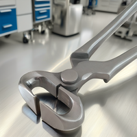 Pince à sabots de cheval robuste et durable en acier inoxydable réutilisable, outil de fermeur professionnel pour l'entretien et la coupe des sabots d'équidés et de bovins