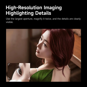 Objectif Brightin Star <span class=keywords><strong>50mm</strong></span> F1.05 plein format à mise au point manuelle et grande ouverture pour montures E, RF, Z, L et plus - Product Image 2