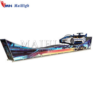 Voiture volant double piste pour enfants, parc d'attractions, jeu de course - Product Image 1