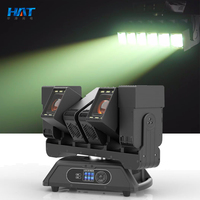 HAT 6x60W RGBW Infinite Focusing Moving Head LED Bühnenlicht mit DMX512-Steuerung 6000K Tageslicht Ra95 CRI für Disco DJ