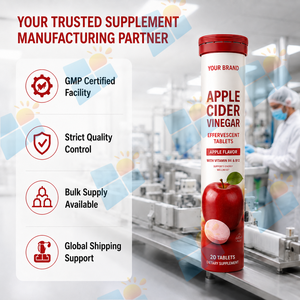 Compresse Effervescenti di Aceto di Mele a Marchio Privato con Vitamina B6 <span class=keywords><strong>B12</strong></span>, Gusto Mela, Produttore ODM di Integratori, Vendita all'Ingrosso - Product Image 6