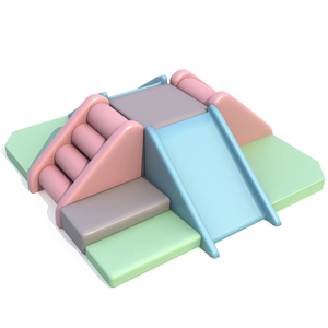 Vente en gros Ensemble d'aire de jeux intérieure blanche <span class=keywords><strong>Piscine</strong></span> à balles Softplay bon marché <span class=keywords><strong>pour</strong></span> les tout-petits Équipement de jeu souple <span class=keywords><strong>pour</strong></span> les enfants - Product Image 1