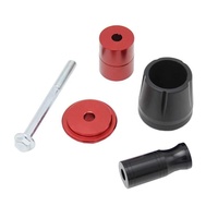 1 paire de protections de cadre de moto, vis de protection contre les chutes, couvre-protection contre les chutes pour tous les modèles de motos