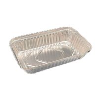 Plateau de chauffe-plat jetable en aluminium avec couvercle plat pour traiteurs utile pour la cuisson pour le service d'emballage alimentaire