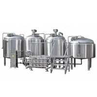 Système de brasserie commercial 25BBL 4V pour grandes brasseries artisanales