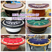 Nappe de table de casino de luxe YS, moderne, de haute qualité, personnalisée, pour le poker et le Blackjack, écologique et durable, pour les jeux de casino et le divertissement