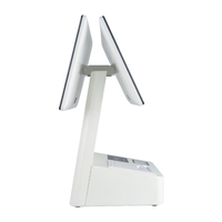 Máquina de monitor de PC de escritorio con pantalla táctil con precio de software Pos Impresora térmica Top Linux Pos Systems para venta al por menor/tienda/restaurante