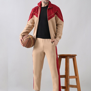 Comfortable Full Zipper <b>Tracksuit</b> Set For Men High Quality and Stylish Training Custom Logo Men Zipper <b>Tracksuit</b> - Product Image 4