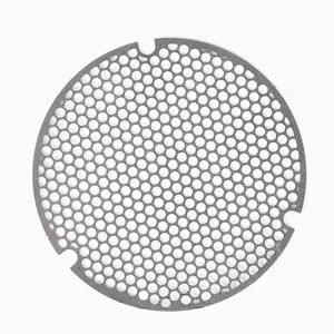 Stainless Steel Perforated Photo Chemical Etching Mesh Filter with sewage