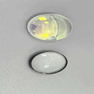 Lentes bicóncavas redondas de 70mm Lente cóncava doble Vidrio óptico