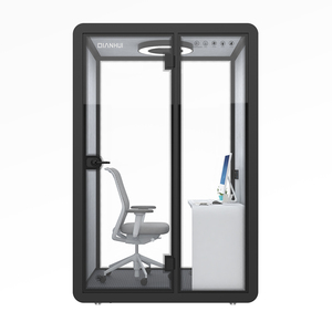 Cabinas de Trabajo de Oficina de Alta Calidad con Doble USB, Cabina de Reuniones, el Mejor Stand de Exhibición, 60% de Absorción Interior, Cabina Británica - Product Image 2