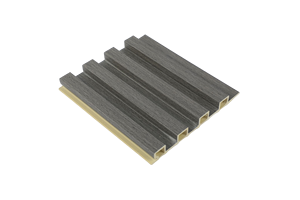 Ngoài trời phân vùng tường Hội Đồng Quản trị gạch ốp rãnh trang trí bên ngoài WPC <span class=keywords><strong>Panel</strong></span> tường - Product Image 2