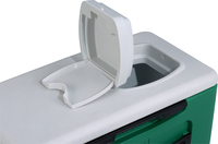 Glacière isotherme polyvalente moderne 26L en PP/PE pour 33 canettes – Garde les aliments et les boissons au frais pour les marchés en plein air et les pique-niques