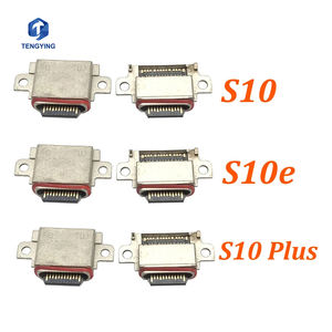 충전기 커넥터 소켓 데이터 충전 포트 플러그 유형 C USB 삼성 S10 S10 플러스 S10E S20 노트 20 플러스 - Product Image 1