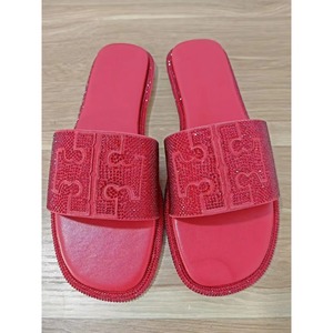 รองเท้าแตะรัดส้นเปิดนิ้วเท้าประดับเพชรสำหรับผู้หญิง ใส่สบาย ไม่ลื่น เหมาะสำหรับฤดูร้อน ลดราคาพิเศษ - Product Image 1