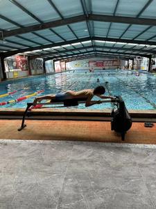 Gimnasio Comercial Cardio Equipo de natación Natación hombro y espalda Ergómetro Máquina de entrenamiento de natación - Product Image 5