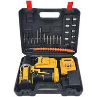 Perceuses sans fil portables à vitesse variable 20V avec mandrin de 3/8 pouce pour travaux de perçage industriels et domestiques