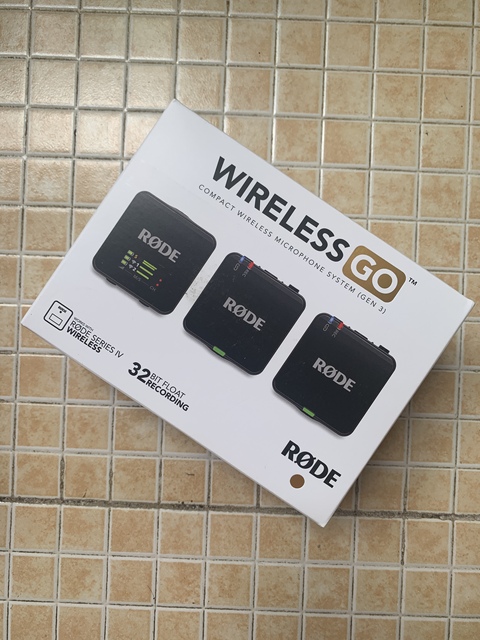Original Rode Wireless Go (Gen 3) 32-bit Float On-board Recording Recovery of Clipped or Quiet Audio Files
