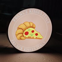 Boîte à lumière 3D LED creuse, publicité personnalisée, enseignes lumineuses 3D pour les entreprises, pour l'extérieur