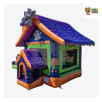 FUN BOUNCE Casa de Brinco Inflable de PVC para Exteriores, Comercial