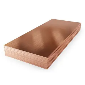 LME Preço Venda Quente 1mm 2mm Folha De Cobre Puro Folha Decorativa De Latão Placa De Cobre