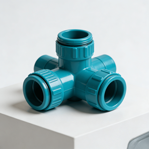 Turquoise Granular <b>Plastic</b> <b>Pellets</b> Injection Molding Grade General Purpose PA6 GF40 Reinforced Resin Material - Product Image 4