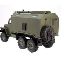HOSHI WPL B-36 B36 Kamyon Simülasyonu Sovyet Ural Kamyon Komuta Aracı 1/16 Elektrikli Araba Uzaktan Kumandalı Rc Araba Erkek Çocuk Oyuncağı