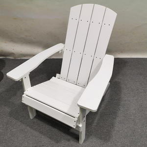 เก้าอี้ลายกบทำจากไม้เนื้อแข็งทันสมัยสำหรับลานระเบียงชายหาดสวนกลางแจ้งลานสวน - Product Image 2