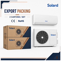 Climatiseur mural split hybride solaire 36000 BTU 3 tonnes à onduleur DC avec compresseur rotatif double SANYO certifié CE R32