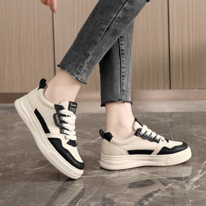 Zapatillas Deportivas de Mujer con Cordones, Suela Gruesa Antideslizante, para Otoño, Primavera e Invierno - Product Image 3