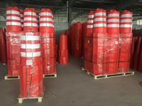 Ruban réfléchissant en plastique, canon de circulation, Base en caoutchouc