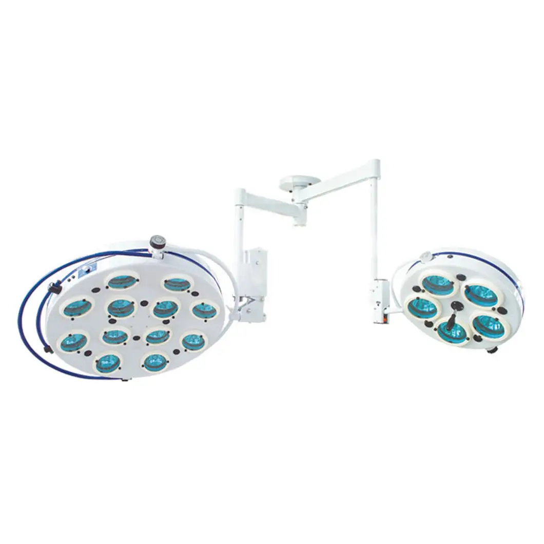 Medical Equipment Cold light ceiling medical Surgical Double Dome Illumination shadowless operating lamp