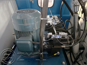 W12 <span class=keywords><strong>CNC</strong></span> thủy lực 4 cuộn tấm mạ kẽm Máy uốn đầy đủ tự động 4-Con lăn cán Máy nón cán máy - Product Image 4