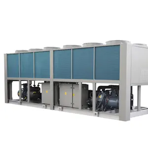 New energy air cooled screw chiller / air to water air conditioner system