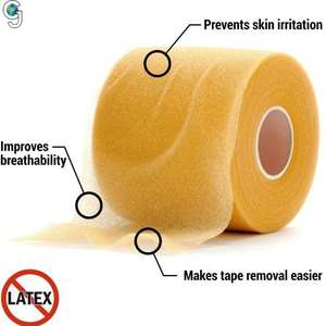 Bande de protection en <span class=keywords><strong>mousse</strong></span> PU personnalisée, ruban adhésif sportif, élastique, auto-adhésif, sous-enveloppe, bande de protection en <span class=keywords><strong>mousse</strong></span> <span class=keywords><strong>pour</strong></span> <span class=keywords><strong>cheville</strong></span>, coude, bande de protection sportive - Product Image 4