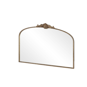 Arched Gold <b>Mirror</b> 40x30 Full Metal Frame Baroque Traditional Ornate Wall <b>Mirror</b> - Product Image 5