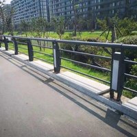 Borne lumineuse LED résistante aux intempéries pour garde-corps de pont, clôture paysagère extérieure urbaine