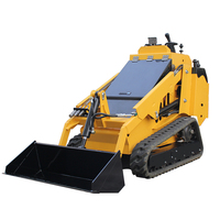 Offre spéciale chargeuse compacte sur chenilles mini chargeuse compacte hydraulique Chine engins de terrassement chargeuse compacte sur chenilles