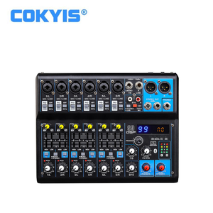 Console de mixage numérique COKYIS 99DPS EQ Bluetooth USB 48V Live Performance Mixeur audio professionnel Mesa de Som 10 canaux - Product Image 1