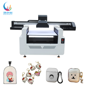 9010 lớn UV phun phẳng Máy in thẻ xp600 đầu in tự động không biên giới in ấn cho tự dính biển hiệu da - Product Image 1