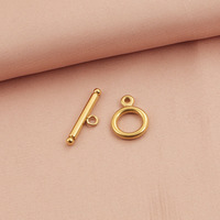 Résultats de bijoux à bricoler soi-même connecteur en acier inoxydable sans fondu fermoirs à boucle OT pour bracelet à bricoler soi-même collier faisant des fournitures accessoires